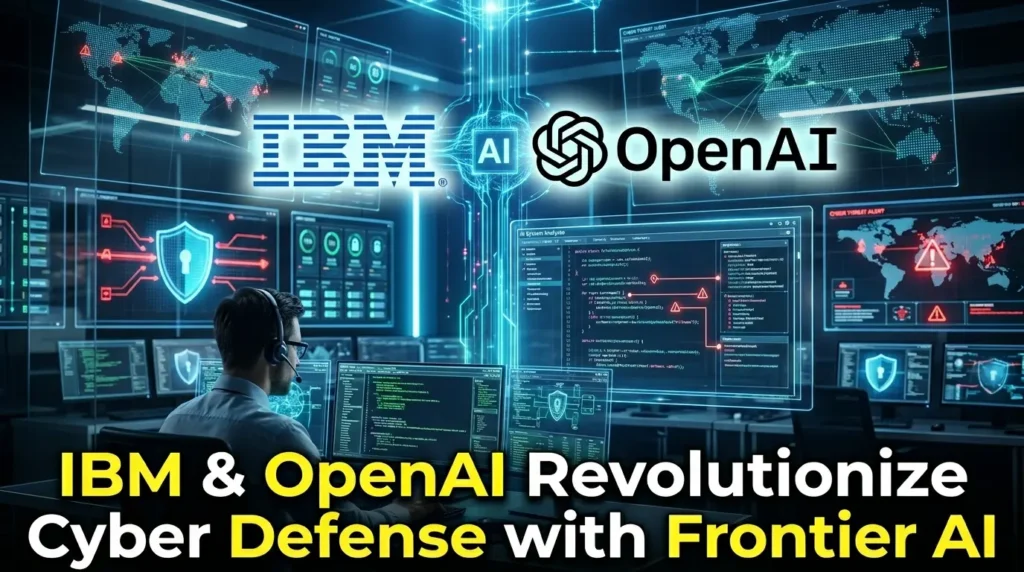 IBM and OpenAI Frontier AI cybersecurity platform protecting enterprise networks from advanced cyber threats.