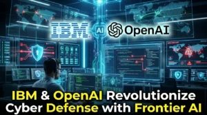 IBM and OpenAI Frontier AI cybersecurity platform protecting enterprise networks from advanced cyber threats.