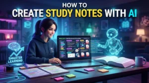 How to Create Study Notes with AI using intelligent note-taking tools