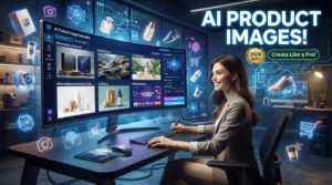 AI-generated product photography featuring realistic product images, mockups, lifestyle scenes, and eCommerce marketing visuals.